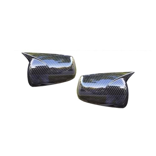 ドア バックミラー キャップ Compatible With Mitsubishi For Lancer X 10 EX For EVO 2008-2013 サイドドアバックミラーカバートリムカースタイリングアクセサリー車の部品と互換性