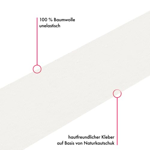 Ruban adhésif 100% coton Kintex 3,8cm pour genoux et mains - 4