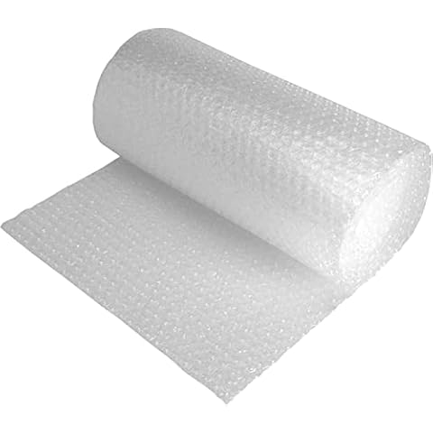 SEVEN4-UK Small Bubble Wrap Quality Roll Strong Great for House Moving Removals (300mm WIDE) Made in UK (300 X 5m) Cover