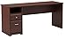 Bush Furniture Cabot 72W Computer Desk with Drawers in Harvest Cherry, Large Work Table and Built-in Storage for Home Office, 6 Foot Long Desktop