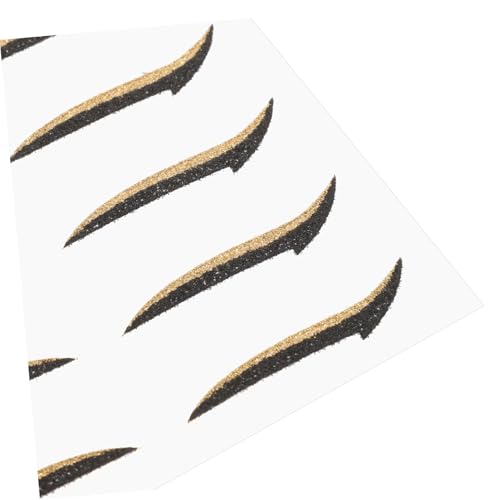 Pegatinas de delineador para ojos 5 pares autoadhesivas miniatura 3