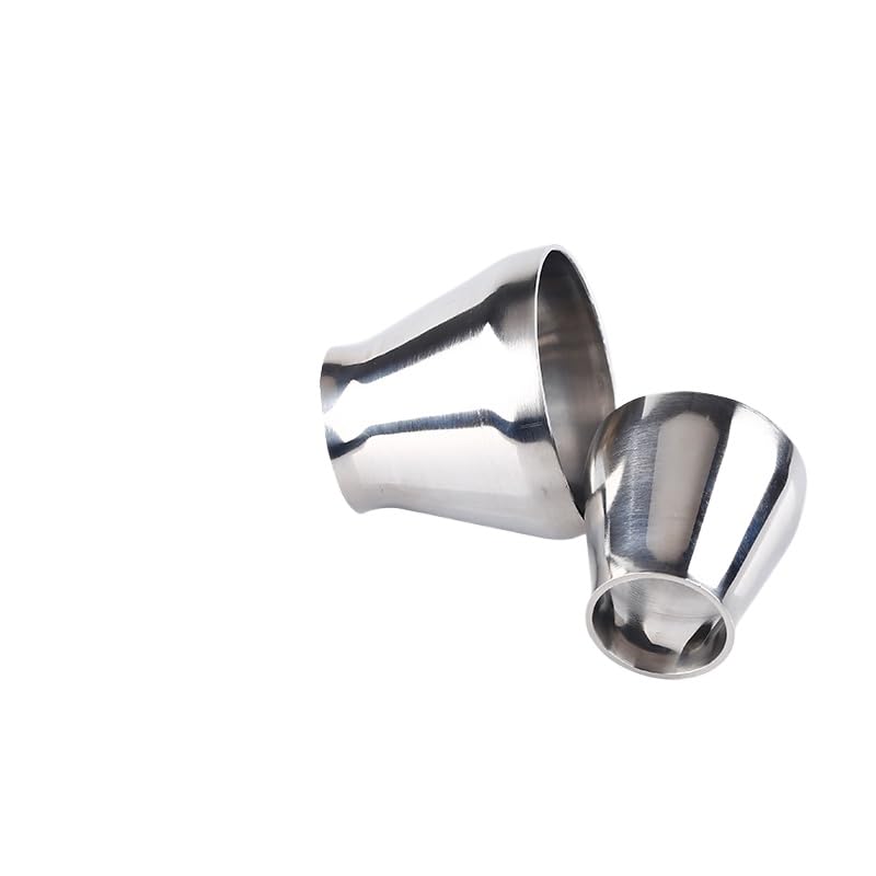 Alle Größen 16–108 mm Rohr-AD Stumpfschweißen Konzentrisches Reduzierstück PPE Fitting Anschluss SUS304 316L Edelstahl Sanitär Homebrew(76mm to 38mm)