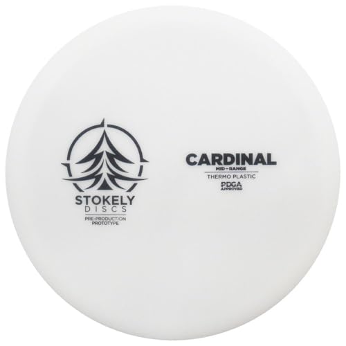 Mint Discs Stokely Prototype Thermo Cardinal Midrange Golf Disc, 176-180g
