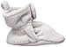 Luvable Friends baby girls Cozy Fleece Booties Slipper Sock, Grey, 0-6 Months Infant US