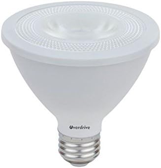 Overdrive 660 L10HPAR30DIM/FL/50K (12-Pack) 10.5W LED PAR 30 is Equivalent to 75W Incand. Bulb,5000K, UL Listed Product, 12 Piece