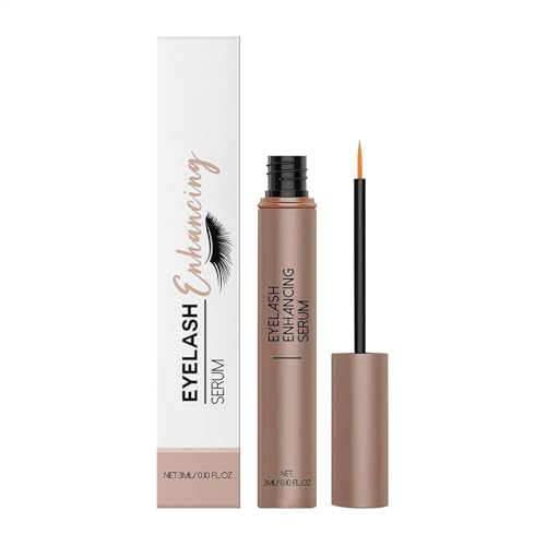 Aceite de crecimiento de pestañas, potenciador de pestañas, sueros de crecimiento de cejas, fórmula de acción rápida, fácil aplicación y fórmula , 3 ml, para novias, mujeres, niñas, madres