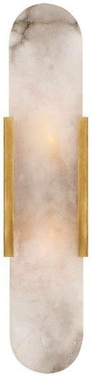 Appliques murales en marbre naturel contre l'entrée sombre
