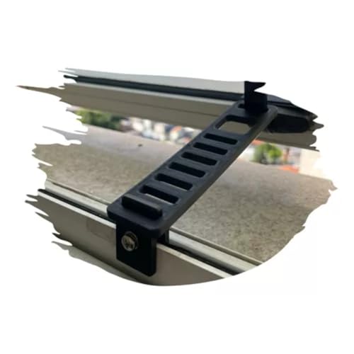 Trava Para Janela Basculante Ajustável Banheiro Com Regulagem Limitadora de Segurança Com Ajustes e