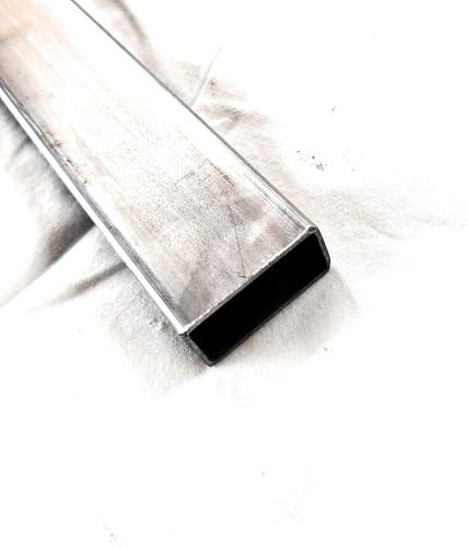 Tubo rectangular hierro 40x20 mm. Largo 1 metro