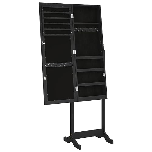 Armario para joyas con espejo vertical para decorar dormitorios modernos Nice 8