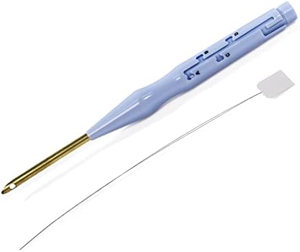 Punch Needle, Adjustable Embroidery Punch Needle, Sewing Embroidery Punch Pen for Stitching Applique Embellishment, Embroidery Rug DIY Handmade Art Crafts