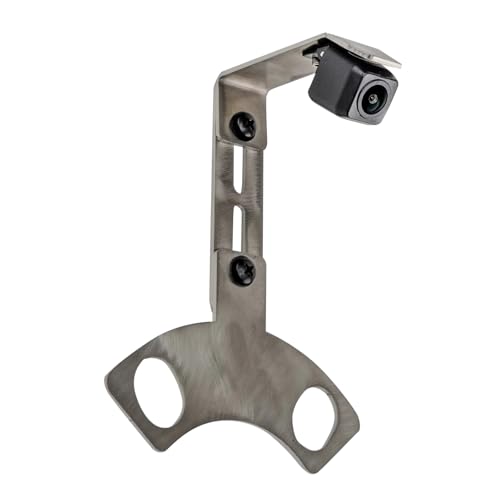 Brandmotion SUTV-8847 SummitView Adjustable Rear Vision System fits 2007-2018 Wrangler JK with Factory 6.1″ Display | Integrated Parking Gridlines | Waterproof Case with Anti-Fog Lens