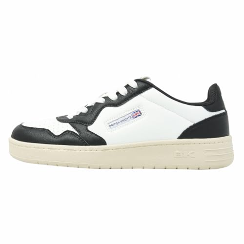 British Knights Noors, Scarpe da Ginnastica Uomo, Nero/Bianco, 42 EU