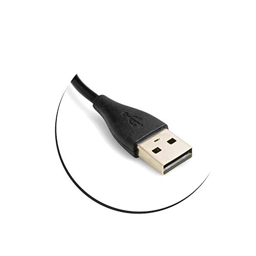 System-S USB Cable for Garmin Fenix 5 100 cm Black - Image 2
