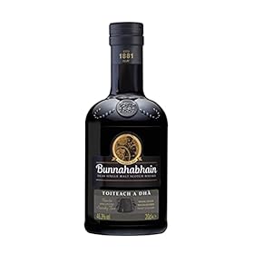 Discover the Richness: Buy Bunnahabhain Toiteach A Dhà Islay Single Malt Scotch Whisky, 20cl | 46.3% Vol - Oaky, Peppered, Peated Perfection – Bunnahabhain