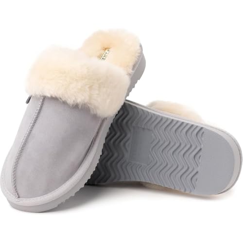 Image of Fireside by Dearfoams womens Sydney Genuine Shearling Scuff
