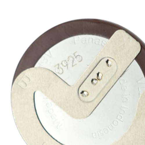 Sarini 2 Stück Vl2020 Knopfbatterie für Autoschlüssel, Batterie Schlüssel, wiederaufladbare 3-V-Knopfbatterie – langlebig, große Kapazität, zuverlässige Leistung für den Auto-Schlüsselbund