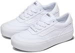 Vans Womens Brooklyn Ls Platform Shoe | Chunky Low-top Sneakers for Fashion, Work & Casual Wear Sneaker
