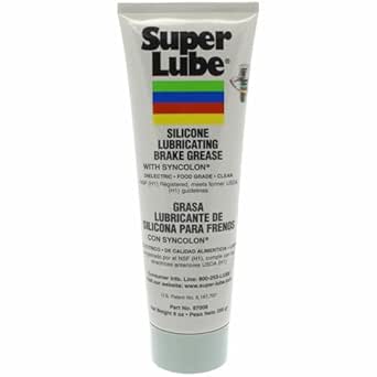 Super Lube 97008 Silicone Lubricating Grease, 8 oz Tube, White