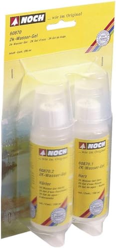 2k-gel d'eau à 2 composants Noch 60870 pour décors de trains