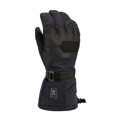 Gordini Men's Forge Heated Glove, Black, Medium/Large