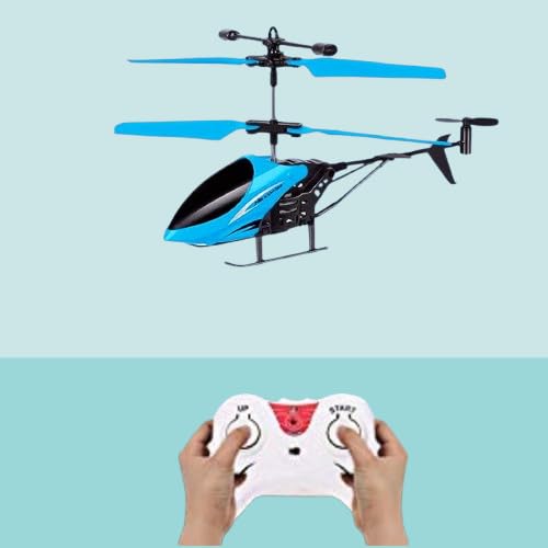 Image of Exceed RC Helicopter, Remote Control Flying Toy, 2-Channel Mini Indoor Aircraft, 3 Colours Available, Random Colour Will be Send (Nj Clickstore)