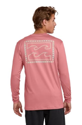 Billabong Men's Crayon Wave Loose Fit Long Sleeve Rashguard 50+ Uv Protection2
