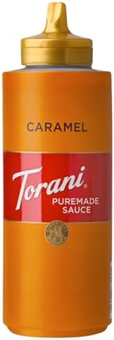 Torani Puremade Caramel Sauce, 468g Bottle