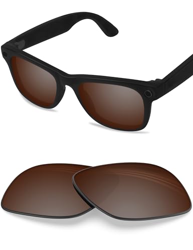 Image of BLAZERBUCK Photochromic Replacement Lenses Compatible with Ray-Ban Meta Wayfarer RW4006 | RW4012 (Gen 2) 50mm Smart Glasses