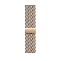 Apple Watch Band - Loop in maglia milanese - 46 mm - Oro - M/L