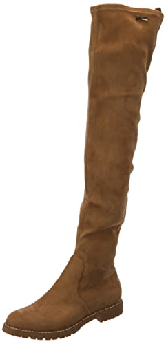 LES TROPEZIENNES PAR M. BELARBI DOREMIZ, Bottine Femme, Beige Suede, 40 EU