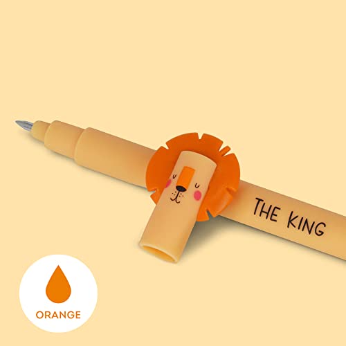 Bolígrafo de gel borrable Legami color naranja punta 0.7 mm miniatura 2