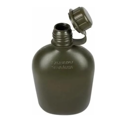 Cantil Campanha Militar Água 900ml Verde ou Preto (Verde)