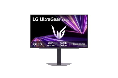 مانیتور گیمینگ 27 اینچی UltraGear™ الجی 27GX704A-B با نرخ تازهسازی OLED GX7 240 هرتز، DisplayHDR True black 400