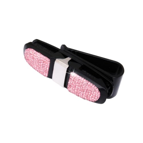 Cabilock Sunglasses Clip for Car Rotating Glasses Rack Holder Car Glasses Clamp Scratch-Resistant