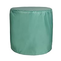 F&J Outdoors Tuinmeubelhoezen waterdichte buitentafelhoezen anti-vervagende patio opberghoes waterdicht (128 x 71 cm, grijs) Grote maat meubelopslag beschermer