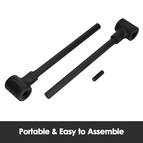 tonchean Dumbbell Converter Bar 102cm Length, Dumbbell to Barbell Converter Up to 80kg Weight Capacity - Image 3