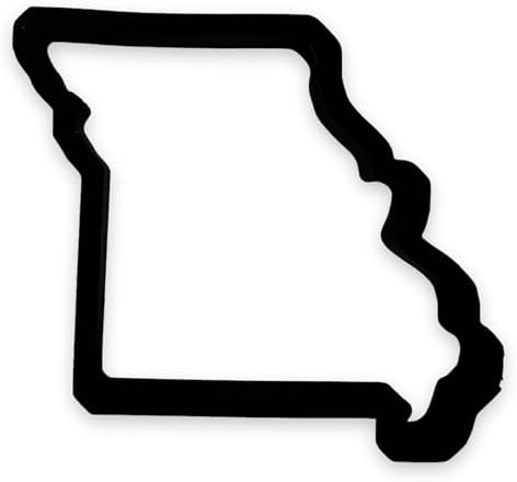 Missouri State Cookie Cutter with Easy Push Design (3.5 inch) image 5
