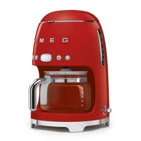 Amazon | SMEG 1950's Retro Style Coffee Maker Machine (Red) | SMEG