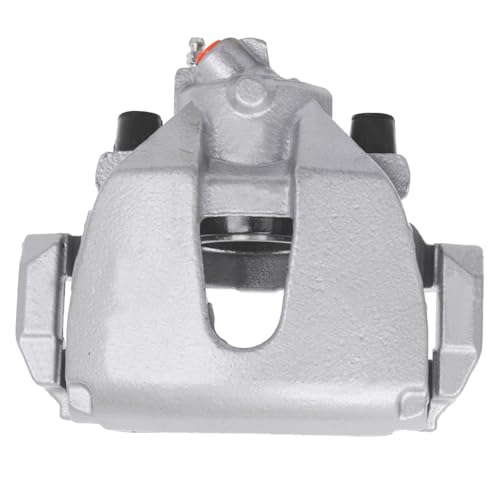 Image of Detroit Axle - Front Right Brake Caliper for 2013-2019 Ford C-Max Escape | Focus, Passenger Side Disc Brake Caliper with Bracket 2014 2015 2016 2017 2018 Replacement