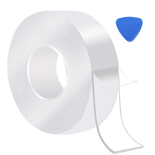 Double Sided Tape Heavy Duty, Double Sided Tape for Walls, Multipurpose Double Sided Adhesive Tape, Mounting Tapes, Two Side Tape, Removable Washable Wall Tape for Paste Items,Household ï¼ˆ9.85FT/3CM