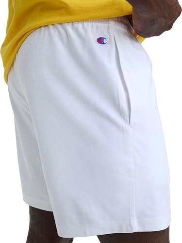 Image of Champion Men's 7 inch Sport Knit Shorts, Slim Fit, Lightweight