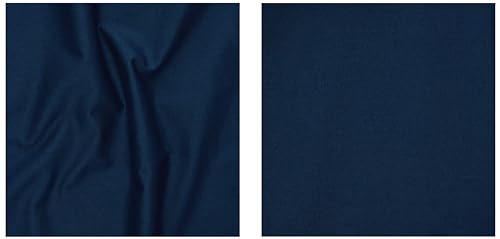 Amazon Brand - Solimo Elegant Navy Blue Pillow Cover, Brushed Cotton (Set of 2, Navy Blue, 17" X 27") 6 31Tz4Ys TVL