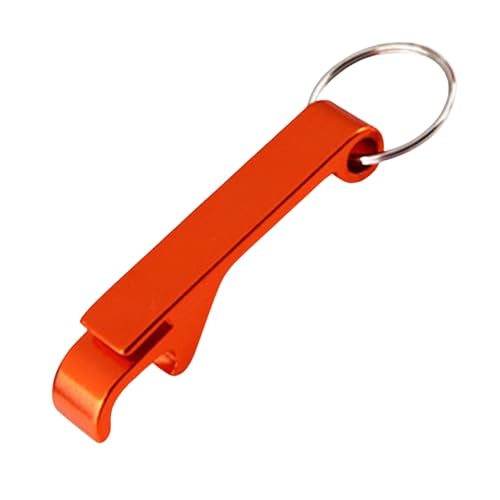 マルチカラービールボトルオープナー - 堅牢なワイン缶リフト|キッチン、バー、キャンプ、ピクニック、高齢者向けのキーチェーンデザイン用のコンパクトマニュアルツール、トルクツール