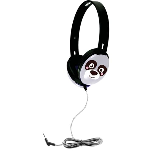 212 Main Primo Series Stereo Headphone - Panda Face