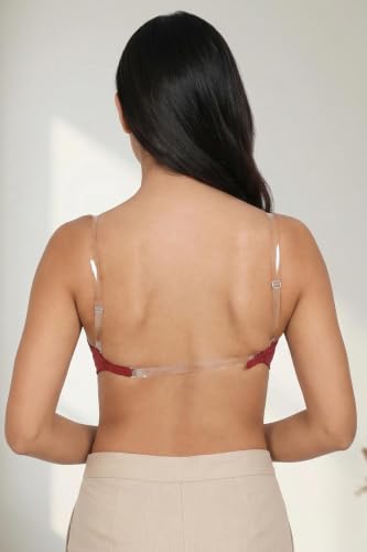 Image of Zivame Women Transparent Back Bra