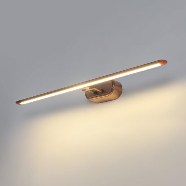 Image of SL 12 watt Black Rose-Gold Modern led Picture /Dreesing /Mirror Adjustable Light for Living Room,Bedroom,Kitchen & Hallway (Black-Rose /Gold, 12 WATT)