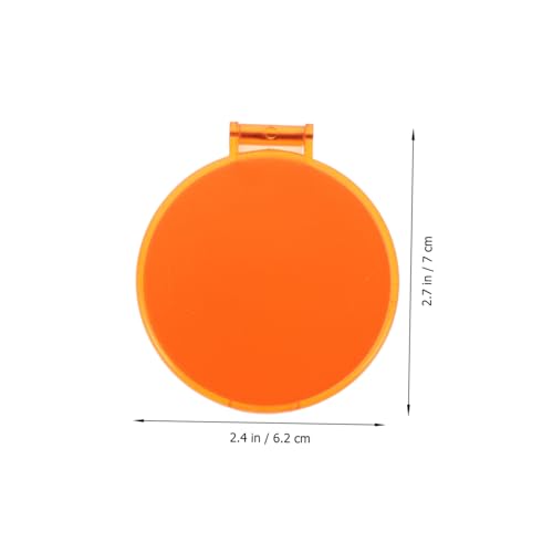 Set de 24 espejos redondos mini plegables para maquillaje miniatura 3