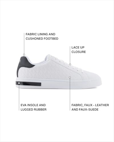 Image of Armani Exchange London Leather Sneakers