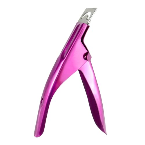 Quacc Professional Acrylic Nail Tip Clipper Rustproof Light Sharp Salon Cutter for False Fake Gel